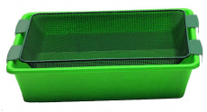 Caster Wanne grün 50x35cm