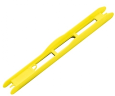 Rive Wickelbrettchen gelb, 19cm, 1.3cm, 100 Stück