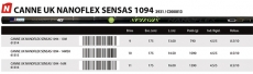 Sensas PACK UK NANOFLEX SENSAS 1094 14.50m, 1090 Gramm, 6+1 Kits