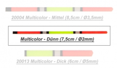 Wechselantennen für Exner Waggler Multicolor 2.0 mm, 5 Stück
